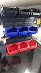 Настенный органайзер Qbrick System One с лотками 9 штук 345 x 385 x 90 мм (Z212379PG001)
