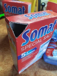 Соль для мытья посуды в посудомоечной машине Somat 3-го действия 1.5 кг *2 (9000101347418) фото от покупателей 2