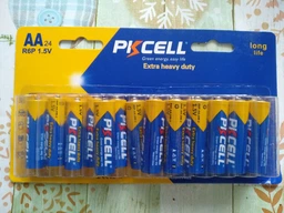 Батарейка солевая PkCell 1.5V AA/R6-24B 24 шт (PC/R6-24B)