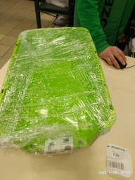 Переноска MPS 2 Pratiko 1 Plast Light Green 48 x 31.5 x 33 см Светло-зеленая (8082967013363) фото от покупателей 5
