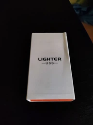 Электронная USB зажигалка на аккумуляторе сенсорный прикуриватель индикатором заряда Черная (as-1200) фото от покупателей 3
