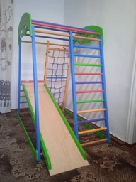 Дитячий спортивний куточок для дому SportBaby "SportWood" фото від покупців 4