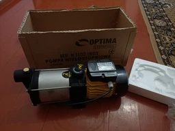 Насос центробежный многоступенчатый Optima MH-N 1100INOX 1,1 кВт нерж, колеса фото от покупателей 1