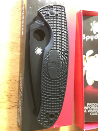 Нож Spyderco Resilience FRN Black Blade (C142PBBK) фото от покупателей 2