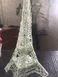 3D-ручка с экраном Голубая с разноцветным Эко Пластиком (79 метров), Трафаретами и светящимся пластиком фото от покупателей 7