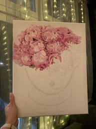 Картина по номерам Пионы для любимой 40x50 BS30726