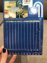 Палички від засмічення раковини зливу Sani Sticks Blue фото от покупателей 19