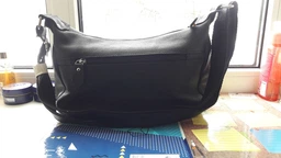 Сумка кросс-боди через плечо женская из натуральной кожи средняя Laras K10028a Черная (ROZ6400034396) фото от покупателей 5