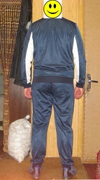 Чоловічий спортивний костюм Joma TRACKSUIT ACADEMY синій,біий S 101096.302 S фото від покупців 1
