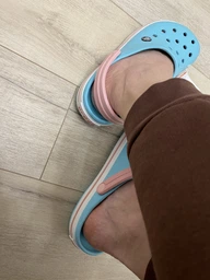 Сабо Crocs Crocband Clog Ice Blue M5W7-37-24 см 11016-W фото від покупців 1