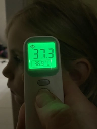 Безконтактний термометр ELERA Smart (TH600 - 20A) Інфрачервоний термометр для тіла та побутових предметів Електронний градусник для дітей 4 режими роботи фото від покупців 1