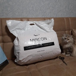 Ковдра MirSon зимова Євро 220x240 см антиалергенна EcoSilk Супер Тепла №1730 Eco Light Coral (2200003710113) фото від покупців 10