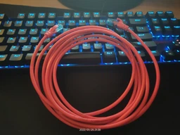 Патч-корд DIGITUS CCA CAT 5e UTP, 3м, AWG 26/7, PVC, белый (DK-1512-030/WH) фото від покупців 3