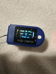 Пульсоксиметр Optima CMS50D Blue фото от покупателей 11