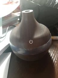 Зволожувач повітря Humidifier нічник від USB з підсвічуванням темне дерево (14582) фото від покупців 3