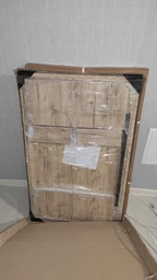 Компьютерный стол Ferrum-decor Кевин 75x120x60 черный ДСП Дуб Сан-Марино 32мм фото от покупателей 4