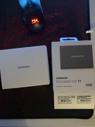 Накопичувач зовнішній SSD 2.5" USB 500GB Samsung T7 Titan Gray (MU-PC500T/WW) фото від покупців 18