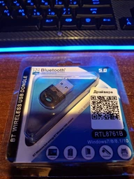 Адаптер Bluetooth 5.0 U&P Wazney BTA-503 Black (BTA503b фото від покупців 3