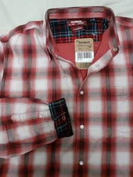 Рубашка в клетку Desigual 17WMCW60 S (87533S) Красный