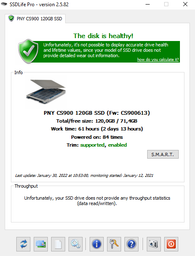 Накопитель SSD 2.5" 120GB PNY SSD (SSD7CS900-120-PB) фото от покупателей 5