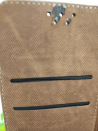 Чехол-книжка с кармашками UniCase Jeans Wallet для Xiaomi Redmi Note 10 Pro - Black фото от покупателей 2