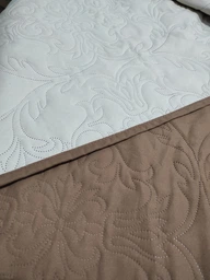 Набор ТЕП Винтаж Покрывало Vintage 240x260 см + Наволочка 50x70 см 2 шт Кофейный/Аравийская ночь (4-00513_22201) (2000008656269) фото от покупателей 3