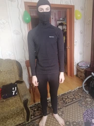 Комплект термобілизни чоловічий повсякденний Rough Radical Black Iron чорний XXL фото від покупців 4