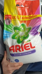Порошок для стирки автомат ARIEL Колор, 405 г - 707041 фото от покупателей 2