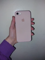 Чехол Silicone case для IPhone 8 Black чёрный