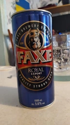 Пиво Faxe Royal Export світле фільтроване 5.6% 1 л (5741000004722)