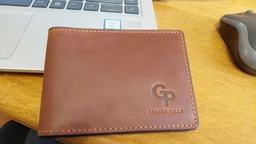 Зажим для денег кожаный Grande Pelle leather-11240 Коричневый фото от покупателей 1