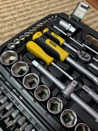 Набор ключей и насадок торцевых Mastertool CV 1/4" и 1/2" 94 шт (78-5094) фото от покупателей 1