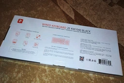 Клавиатура проводная 2E KM1040 USB Black (2E-KM1040UB_UA)
