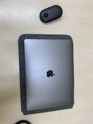 Чохол для ноутбука Gmakin для Macbook Pro 13 New Сірий, Конверт, На резинці (GM71-13New) фото від покупців 5