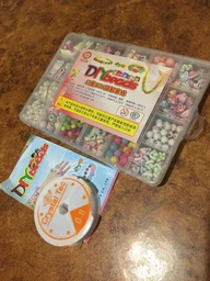 Дитячий набір для творчості Beads Set Бусини бісер кристали 550 шт (16/01)