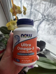 Жирные кислоты Now Foods Ultra Omega-3 180 капсул фото от покупателей 10