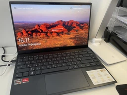 Ноутбук ASUS ZenBook 14 UM425QA-KI080 (90NB0TV1-M02230) Pine Grey / AMD Ryzen 7 5800H / RAM 16 ГБ / SSD 512 ГБ фото от покупателей 16
