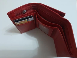 Горизонтальное портмоне из кожи унисекс на магните ST Leather 19332 Зеленое фото от покупателей 7