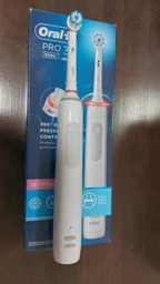 Электрическая зубная щетка Oral-B Pro 3 Sensitive Clean 3000 (4210201291237) фото от покупателей 13