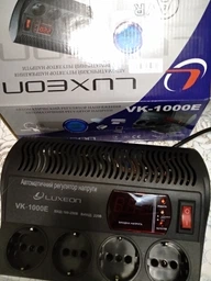 Стабилизатор напряжения Luxeon VK-1000E фото от покупателей 8