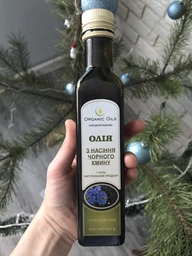 Масло Organic Oils из семян черного тмина холодного отжима 250 мл (4820188520697) фото от покупателей 6
