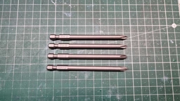Насадки для шуруповерта набір 1/4" 100мм PH2 4шт TOPTUL FSIB0802G