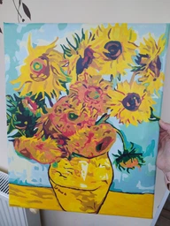 Картина по номерам Brushme Подсолнечники. Ван Гог 40 x 50 (BS51337) фото от покупателей 1