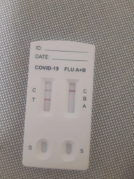 Тест-набір імунохроматографічний Verus Комбі-Covid-19/Influenza A/B-тест-МБА для виявлення антигенів коронавірусу COVID-19 та вірусів грипу А і В (4820214041110) фото від покупців 6