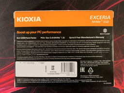 SSD диск KIOXIA EXCERIA 500GB NVMe M.2 2280 PCIe 3.0 x4 TLC (LRC10Z500GG8) фото от покупателей 8