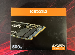 SSD диск KIOXIA EXCERIA 500GB NVMe M.2 2280 PCIe 3.0 x4 TLC (LRC10Z500GG8) фото от покупателей 7