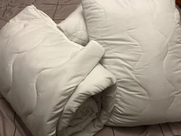 Набор антиаллергенный MirSon EcoSilk Супер Теплый №1660 Eco Light White (одеяло + подушки 50х70 среднии) (2200002655132) фото от покупателей 1