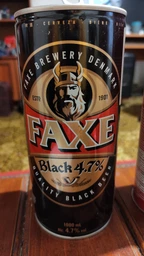 Пиво Faxe Black темне фільтроване 4.7% 1 л (5741000136737)