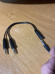 Перехідник для гарнітури XoKo SC-009 Jack 2 x 3.5-мм jack (F) - 3.5-мм 4pin jack (M) фото від покупців 10