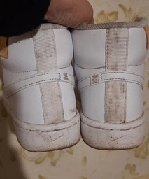 Жіночі кеди шкіряні високі Nike Wmns Court Royale 2 Mid CT1725-100 41 (9.5) 26.5 см Білі (194497888521) фото від покупців 3